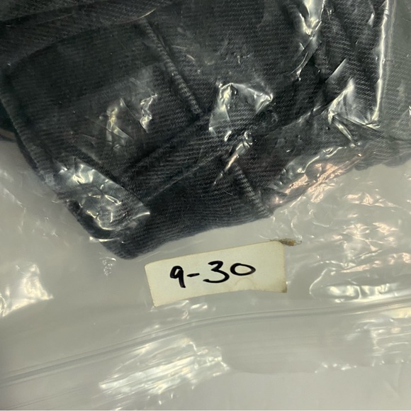 Filles A Papa Black Grommet Jeans 28 - Picture 10 of 10